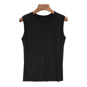 Camiseta Feminina Sem Mangas com Decote em O – Cris