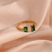 Anéis Elegantes com Zircônia