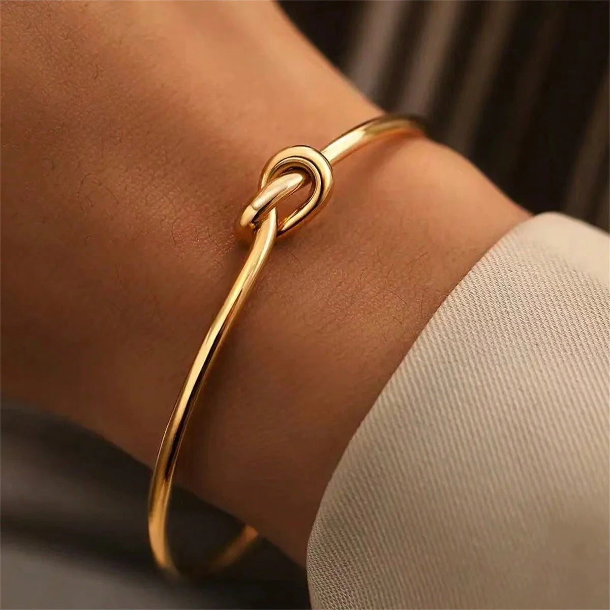 Bracelete Vintage Banhado a Ouro 18K Unissex