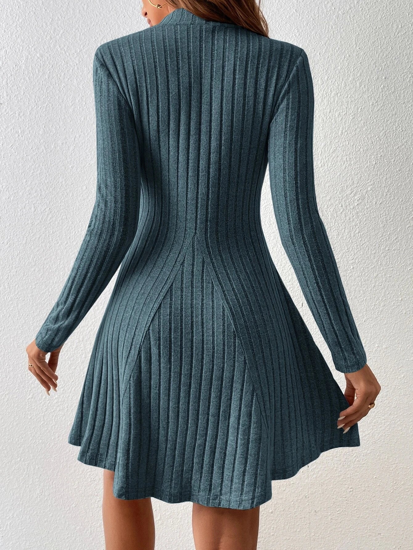 Vestido Longo Bodycon – Decote U