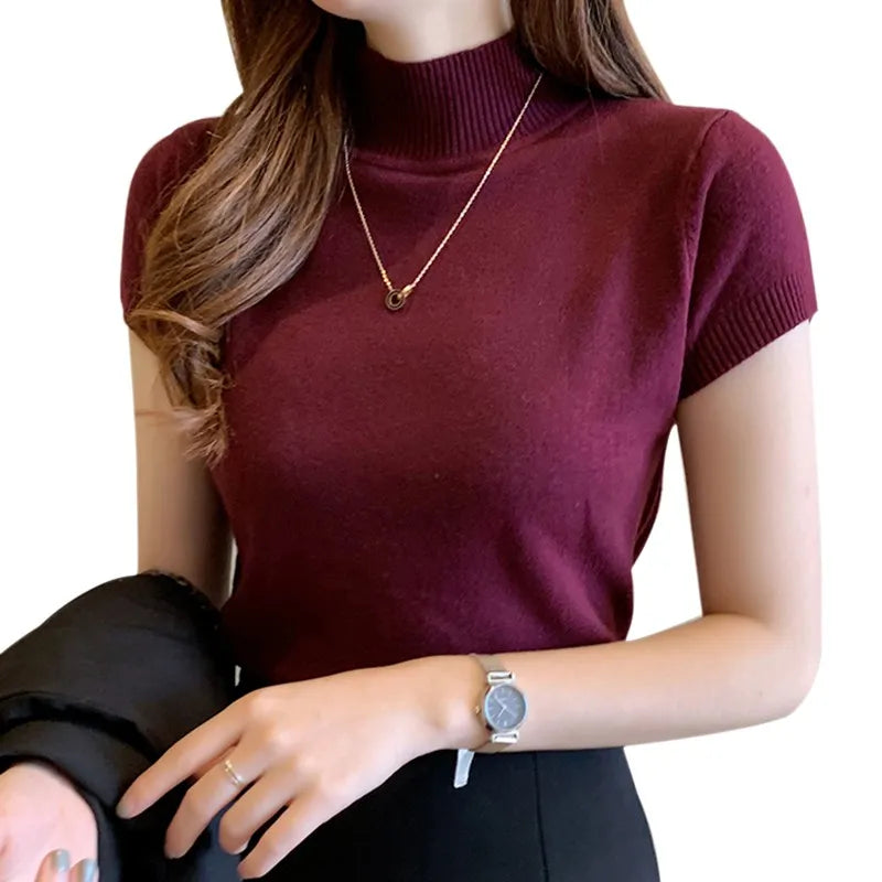 Blusa Básica Feminina de Algodão com Manga Longa – Train