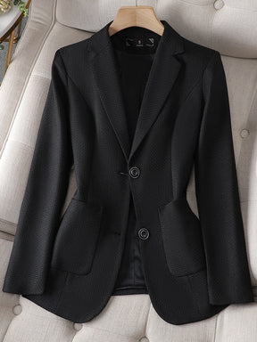 Blazer Feminino Formal para Negócios com Bolsos – Penne