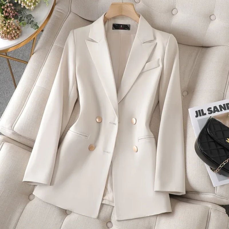 Blazer Casual Acinturado – Clea