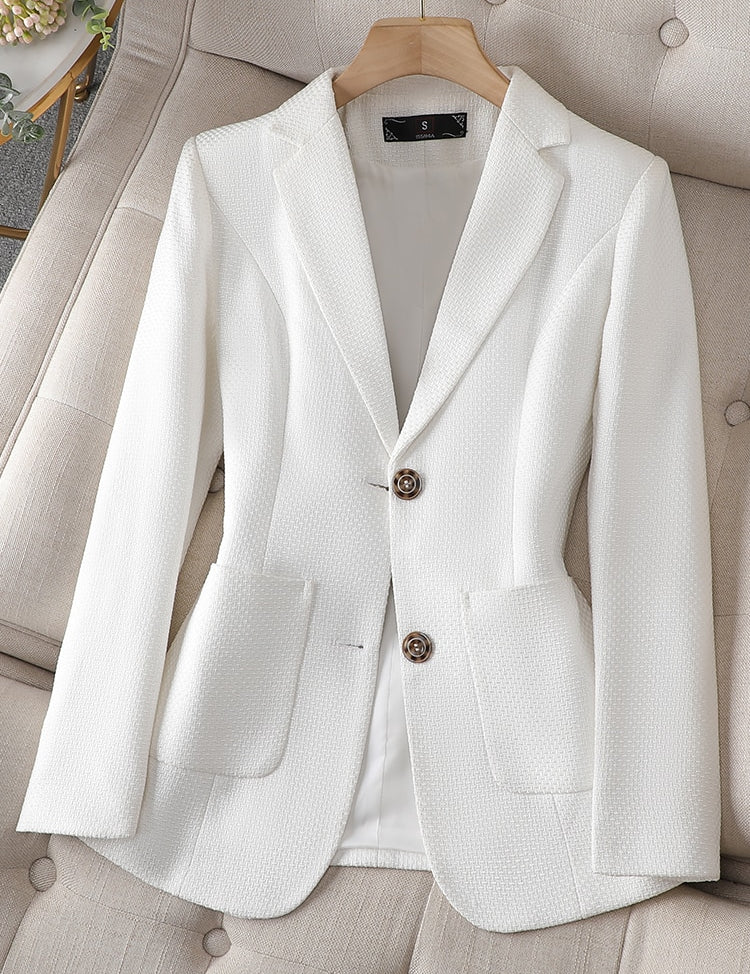 Blazer Feminino Formal para Negócios com Bolsos – Penne